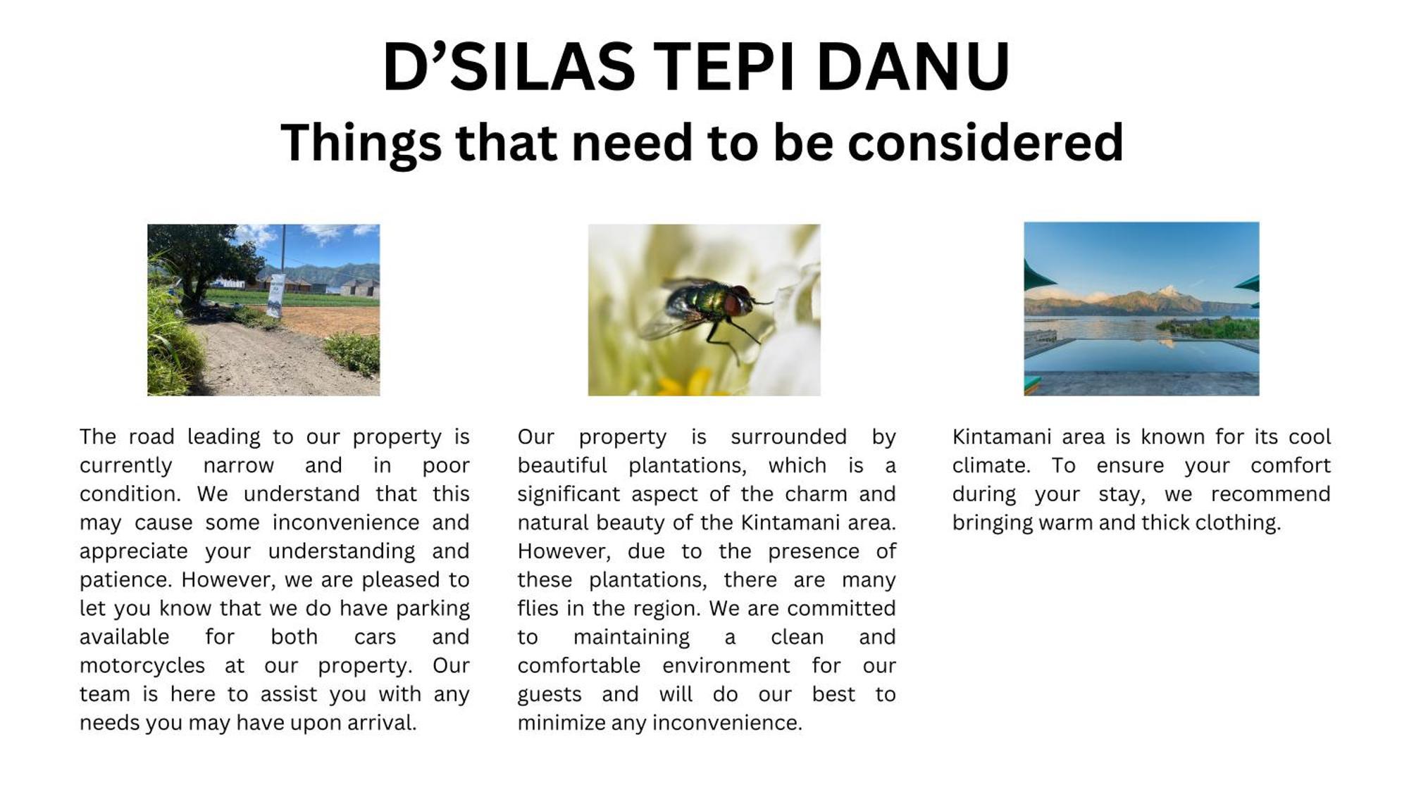 D Sila'S Tepi Danu Villas Kintamani & Natural Hot Spring Exterior foto
