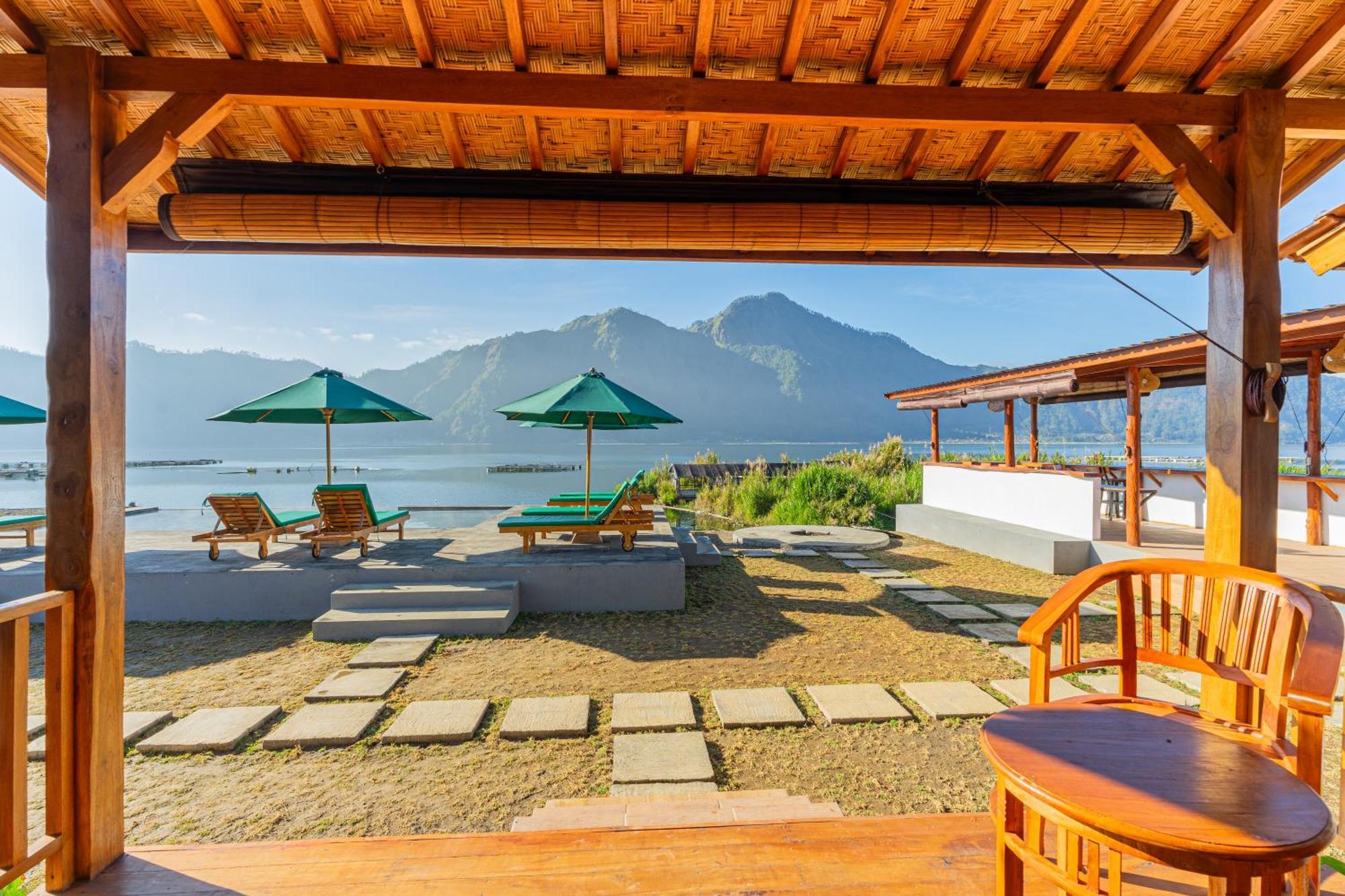 D Sila'S Tepi Danu Villas Kintamani & Natural Hot Spring Exterior foto