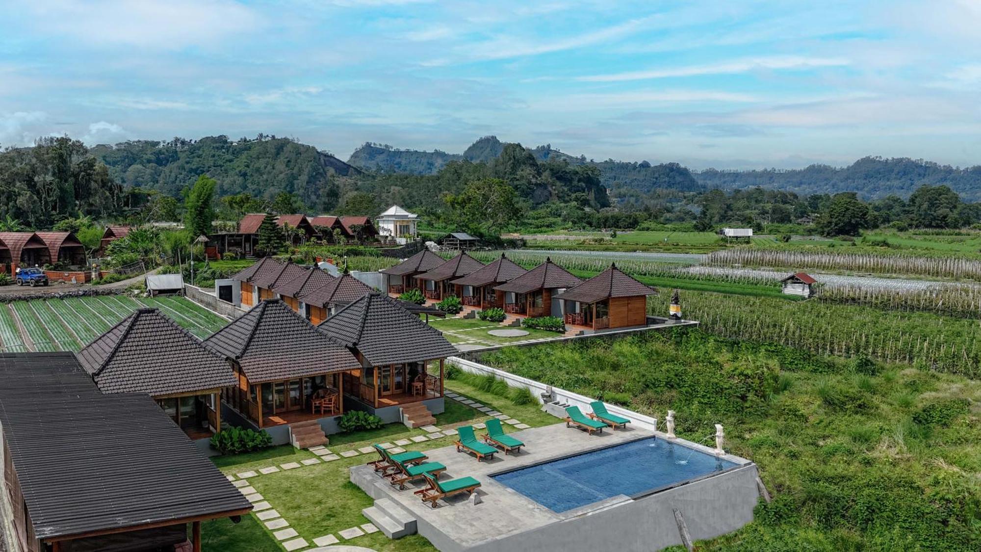 D Sila'S Tepi Danu Villas Kintamani & Natural Hot Spring Exterior foto