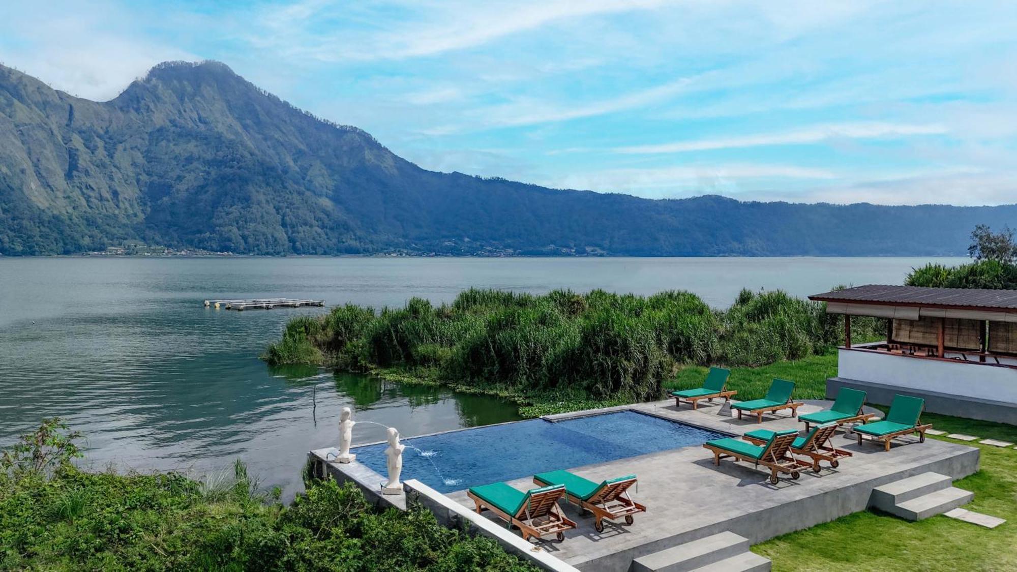 D Sila'S Tepi Danu Villas Kintamani & Natural Hot Spring Exterior foto